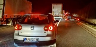Saobraćajna nezgoda ispred tunela Šarani na autoputu Miloš Veliki saobracajna-nezgoda-ispred-tunela-sarani-na-autoputu-milos-veliki