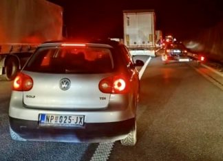 Saobraćajna nezgoda ispred tunela Šarani na autoputu Miloš Veliki saobracajna-nezgoda-ispred-tunela-sarani-na-autoputu-milos-veliki