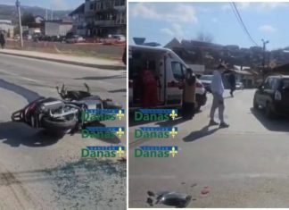 /VIDEO/ Novi Pazar: Preticao kolonu motorom pa udario u automobil – Hitna pomoć odmah reagovala /video/-novi-pazar:-preticao-kolonu-motorom-pa-udario-u-automobil-–-hitna-pomoc-odmah-reagovala