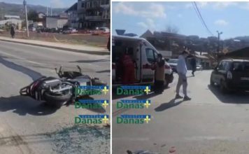 /VIDEO/ Novi Pazar: Preticao kolonu motorom pa udario u automobil – Hitna pomoć odmah reagovala /video/-novi-pazar:-preticao-kolonu-motorom-pa-udario-u-automobil-–-hitna-pomoc-odmah-reagovala