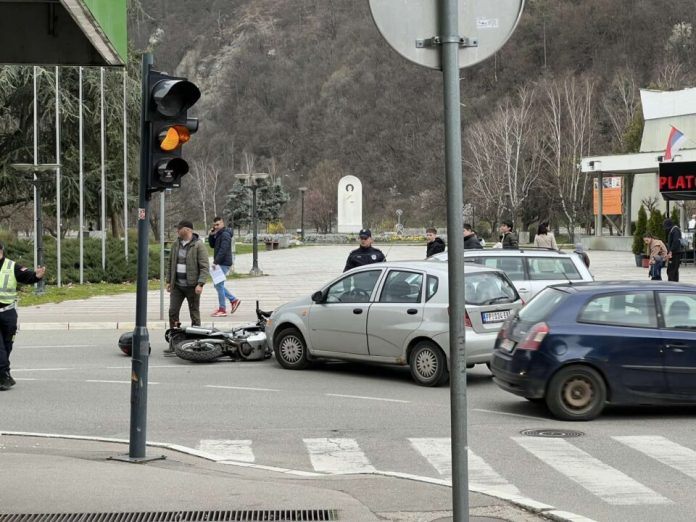 udes-u-centru-prijepolja-–-povrijedjen-motociklista