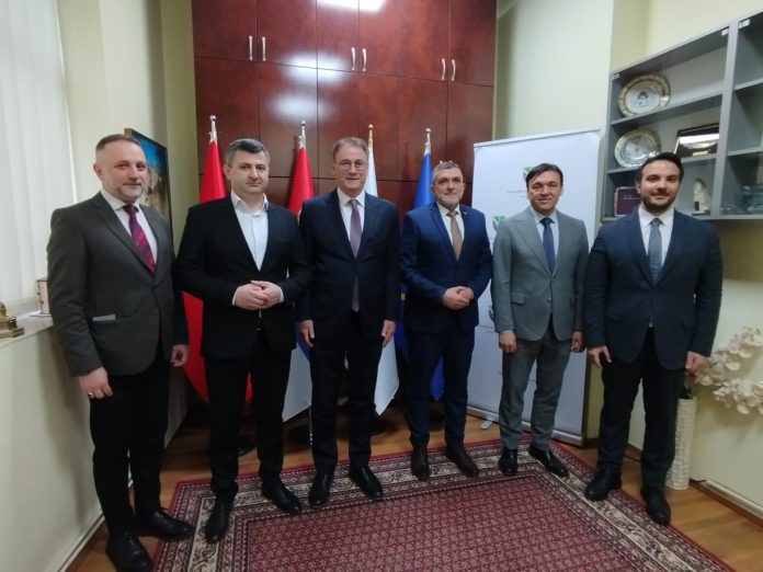Ambasador Turske Ilhan Saygılı tokom posete Bošnjačkom nacionalnom vijeću