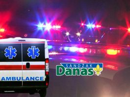 Policijska traka i uviđaj nakon porodične tragedije u Brdima kod Srebrenika