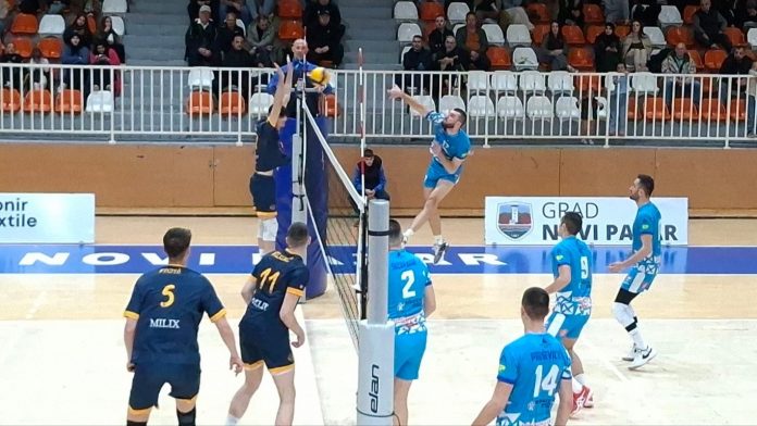 Odbojkaši Novog Pazara slave protiv Dunav Voleja u pet setova