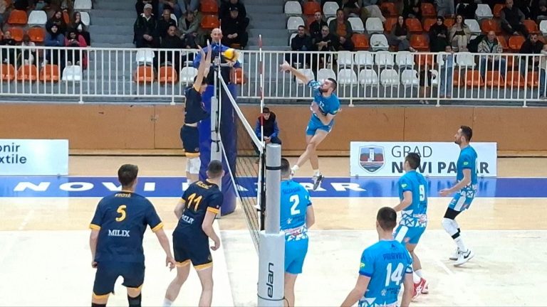 Dunav Volej izgubio u pet setova, Novi Pazar ide u plej-aut za Superligu