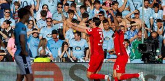 Frajburg izborio polufinale Lige Evropa Fudbaleri Frajburga slave plasman u polufinale Lige Evropa nakon pobede nad Seltom