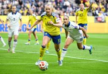 Fudbalerke Srbije poražene u Solni od Švedske u kvalifikacijama za SP Fudbalerke Srbije tokom utakmice kvalifikacija protiv Švedske