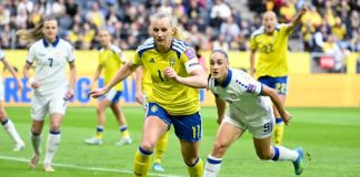 Fudbalerke Srbije poražene u Solni od Švedske u kvalifikacijama za SP Fudbalerke Srbije tokom utakmice kvalifikacija protiv Švedske