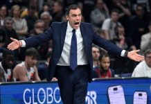 Galbijati: Promašili smo previše otvorenih trojki protiv Partizana Paolo Galbijati na konferenciji za novinare nakon utakmice Partizan - Baskonija