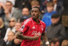 Hadson-Odoj operisan: završio sezonu u Notingem Forestu Kalum Hadson-Odoj tokom meča u dresu Notingem Foresta