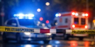 Horor u Berlinu: devojčica (14) poginula na romobilu, druga teško povređena Policijska traka i ulica u Berlinu nakon saobraćajne nesreće