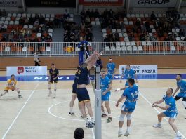 Odbojkaši Jedinstva slave poen protiv Novog Pazara u Staroj Pazovi