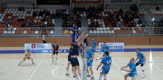 Jedinstvo povelo u plej-autu protiv Novog Pazara Odbojkaši Jedinstva slave poen protiv Novog Pazara u Staroj Pazovi