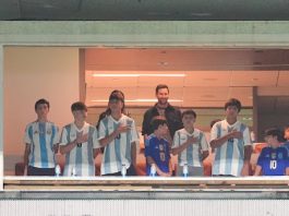 Lionel Mesi u dresu Argentine tokom utakmice