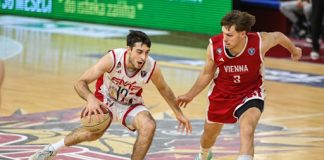 Košarkaši FMP-a poraženi od Beča u plej-autu ABA lige Košarkaši FMP-a u meču protiv Beča u Železniku