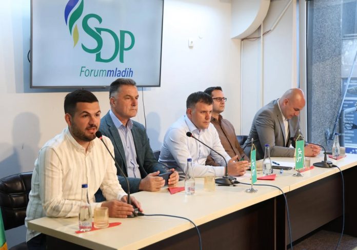 Mladi SDP-a na radnom sastanku o budućnosti Novog Pazara