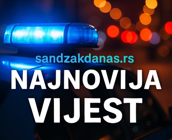 Saobraćajna nesreća kod Biljanovca u blizini Ušća