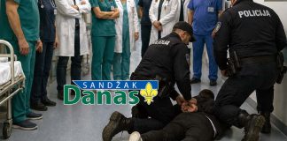 Napad u bolnici u Bijelom Polju: Omar Balić pretukao tehničara Predraga Milićevića Policija obavlja uviđaj nakon napada na tehničara u Opštoj bolnici Bijelo Polje