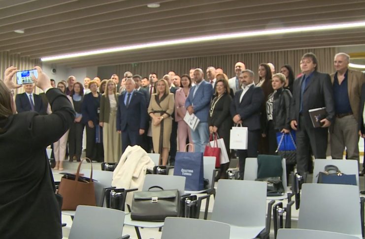 Zgrada Gradske uprave Novog Pazara i potpisivanje ugovora