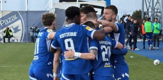 Novi Pazar – Partizan: Crno-beli trijumfovali 3:2 Fudbaleri Partizana slave pobedu nad Novim Pazarom 3:2