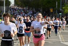 Novi rekordi na Beogradskom maratonu: organizatori zadovoljni Trkači na Beogradskom maratonu tokom trke po novoj konfiguraciji staze