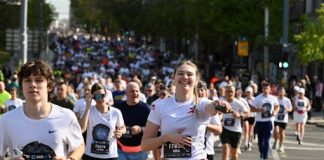 Novi rekordi na Beogradskom maratonu: organizatori zadovoljni Trkači na Beogradskom maratonu tokom trke po novoj konfiguraciji staze