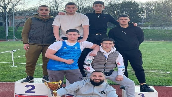 Novopazarski atletičari sa osvojenim medaljama na Kupu Srbije u bacanjima