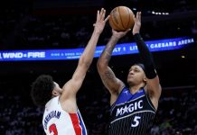 Orlando slavio protiv Detroita, San Antonio bolji od Portlanda na startu plej-ofa Košarkaši Orlanda slave pobedu protiv Detroita na startu plej-ofa