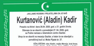 Poslednji ispraćaj: Poznat termin dženaze Kadiru Kurtanoviću Porodica i prijatelji okupljeni u Islamskom centru Gazilar povodom dženaze Kadira Kurtanovića