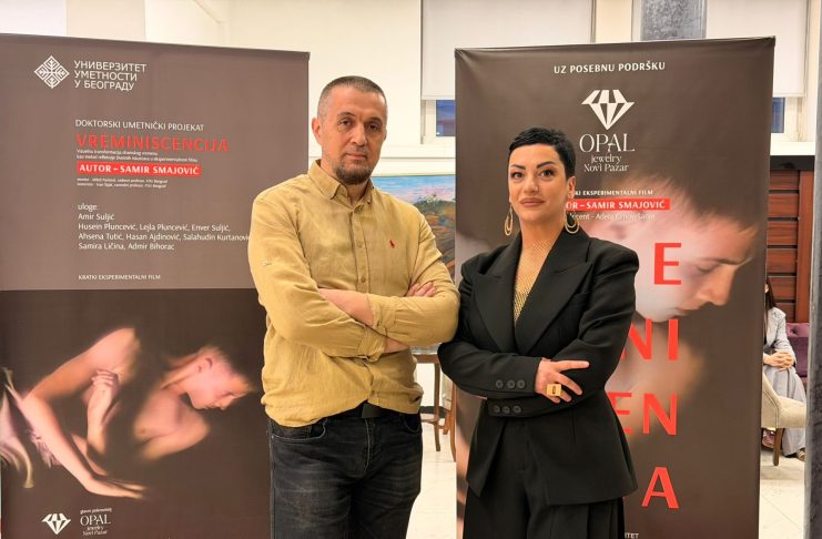 Publika na premijeri filma „Vremeniscencija“ Samira Smajovića u Kulturnom centru