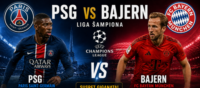 PSŽ i Bajern u borbi za finale Lige šampiona na stadionu u Parizu