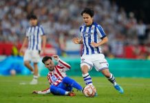 Real Sosijedad do četvrte titule u Kupu kralja Real Sosijedad slavi osvajanje Kupa kralja u finalu protiv Atletiko Madrida