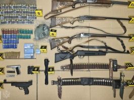 Policija tokom pretresa i zaplijenjeno oružje i municija u Bijelom Polju