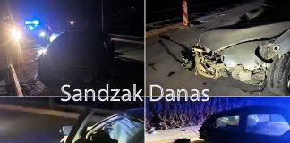 Sekunde su odlučile: pas izletio na put, Novopazarac izbegao tragediju na primorju Uništen prednji deo automobila nakon nezgode na putu između Tivta i Kotora