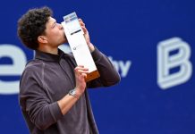 Šelton osvojio titulu u Minhenu Ben Šelton slavi titulu nakon finala u Minhenu