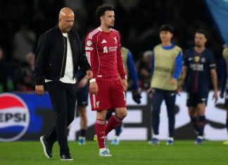 Slot: Imali smo sreće što smo izgubili samo 2:0 Arne Slot nakon meča Liverpul - Pari Sen Žermen