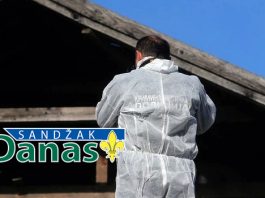 Policijska traka i uviđaj nakon ubistva na Novom Beogradu