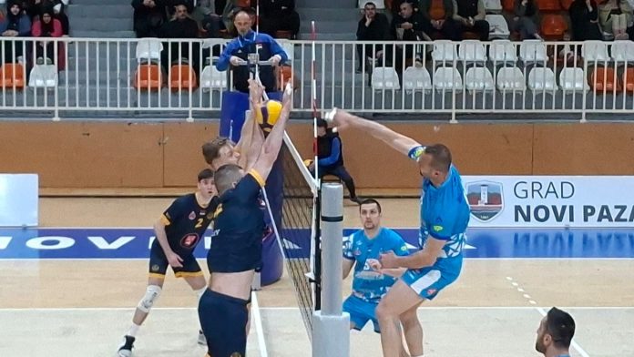 Odbojkaški meč Jedinstvo – Novi Pazar u plej-autu Superlige Srbije