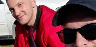 Fotografija dvojice prijatelja Sadbera Terzića i Kenana Karamuje uz poruku sećanja