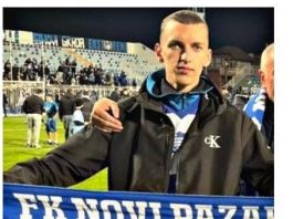 Mesto saobraćajne nesreće na putu Raška–Kraljevo kod Ušća