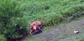 Tragedija u Sandžaku: poginuo domaćin nakon prevrtanja traktora Traktor nakon prevrtanja na nepristupačnom terenu kod Prijepolja