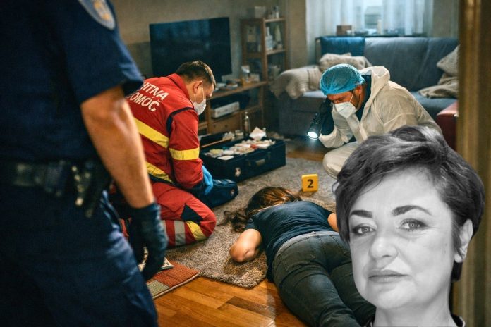 Uviđaj nakon pronalaska tijela Alme Huskić u stanu u Zenici