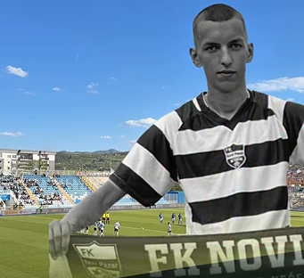 Navijači Novog Pazara odaju počast Kadiru Kurtanoviću na stadionu