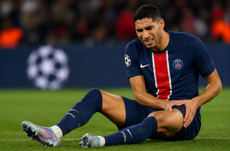 Ašraf Hakimi propušta revanš PSŽ protiv Bajerna zbog povrede desne butine