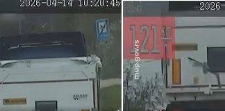 UŽAS U NASILJU: Kamion išao 121 km/h, vozač pod dejstvom kokaina (VIDEO) Policija zaustavlja kamion nakon kontrole brzine u naselju