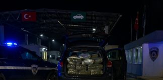 Vozač kamiona iz Novog Pazara uhapšen sa 100 kg marihuane Ilustracija graničnog prelaza tokom kontrole tereta
