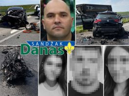 Policija i uviđaj nakon saobraćajne nesreće na auto-putu kod Hrtkovaca