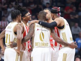 Košarkaši Crvene zvezde poraženi u plej-inu od Barselone 72:80