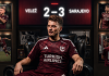 Adem Ljajić razbio Velež: Sarajevo slavi u Mostaru 3:2 Adem Ljajić slavi gol protiv Veleža u Mostaru