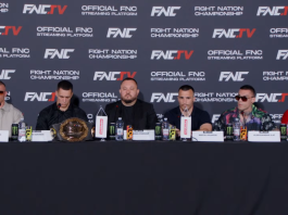 Borci i organizatori na konferenciji pred FNC 31 u hotelu Zira, Beograd
